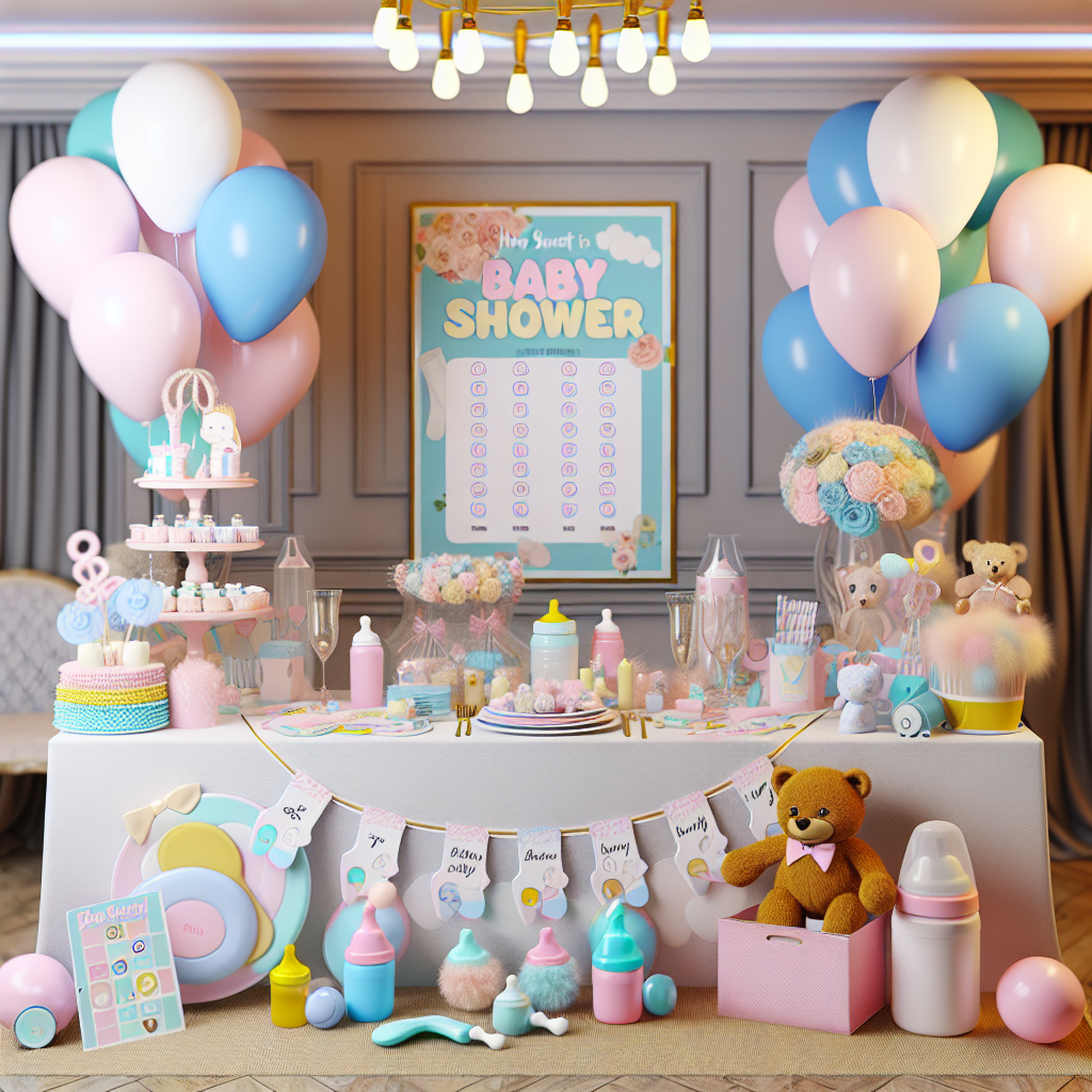 Hints & Answers to 'How Sweet It Is' Baby Shower Game for Memorable Ce