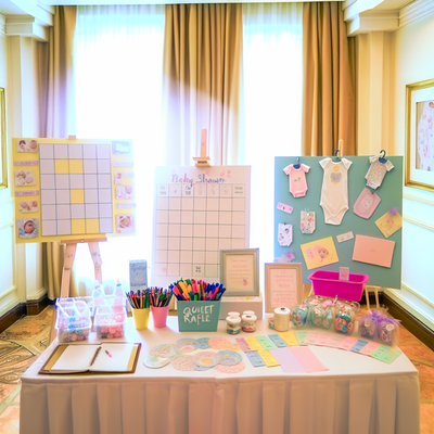 "Planning a Memorable Baby Shower: Top Games for Introverts and Quiet Groups"
