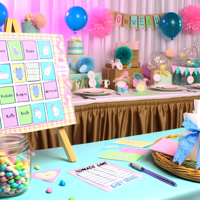 "Homemade Baby Shower Games: A Complete Guide to Fun, Personalized Celebration Activities"