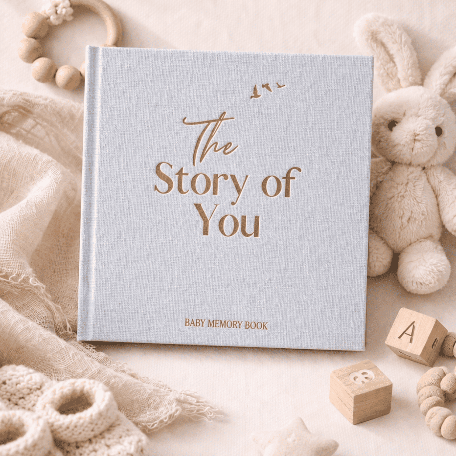 Luxury Baby Memory Book – The Story of You Keepsake Journal from Pregnancy to 5 Years