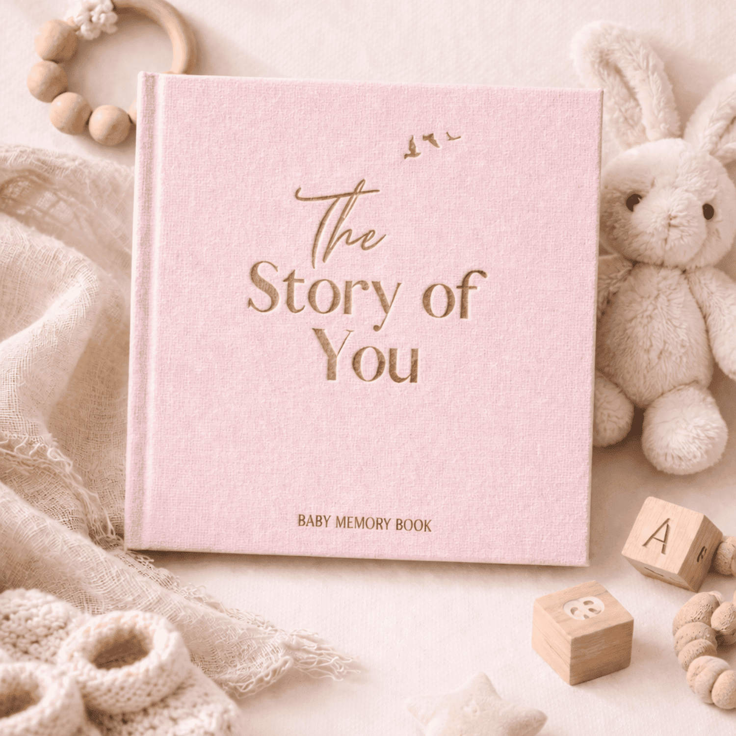 Luxury Baby Memory Book – The Story of You Keepsake Journal from Pregnancy to 5 Years