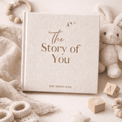 Luxury Baby Memory Book – The Story of You Keepsake Journal from Pregnancy to 5 Years