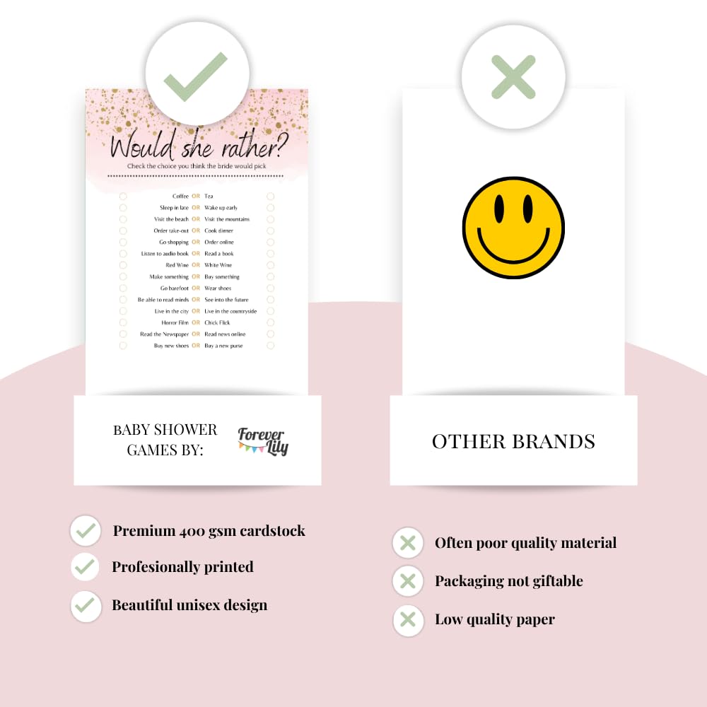 8 Hen Party Games Rose Gold Bundle - 80 Game Pack