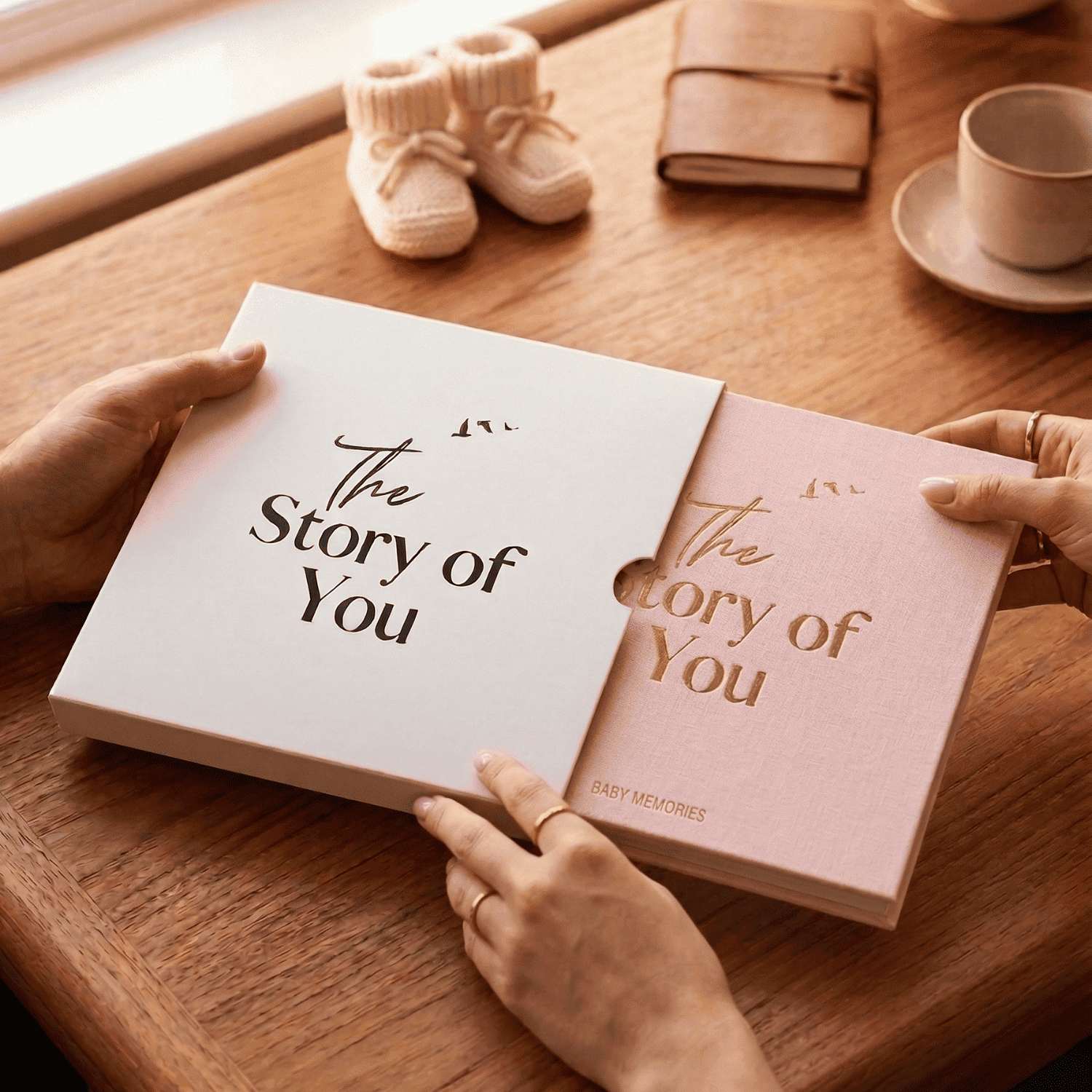 Luxury Baby Memory Book – The Story of You Keepsake Journal from Pregnancy to 5 Years