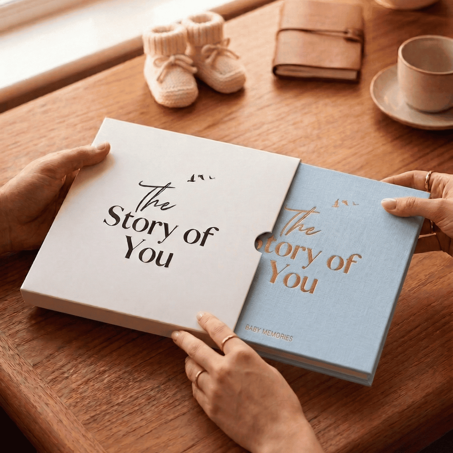 Luxury Baby Memory Book – The Story of You Keepsake Journal from Pregnancy to 5 Years