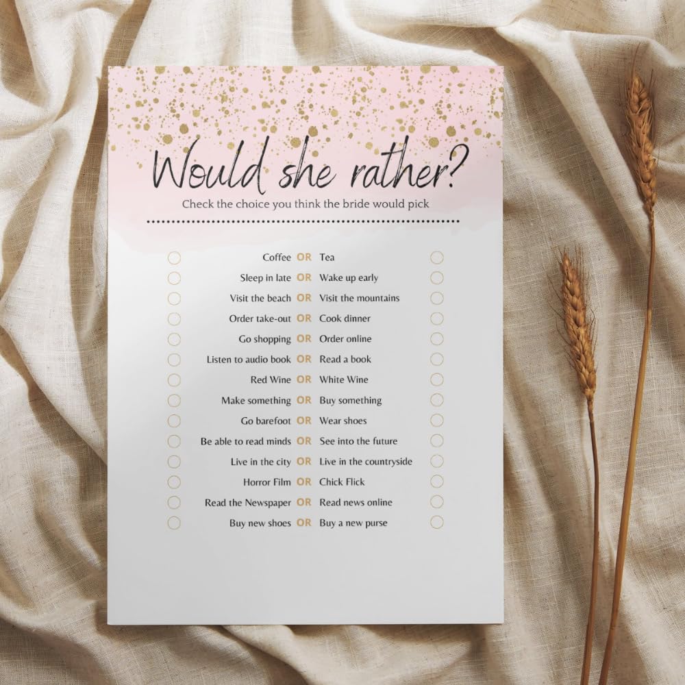 8 Hen Party Games Rose Gold Bundle - 80 Game Pack