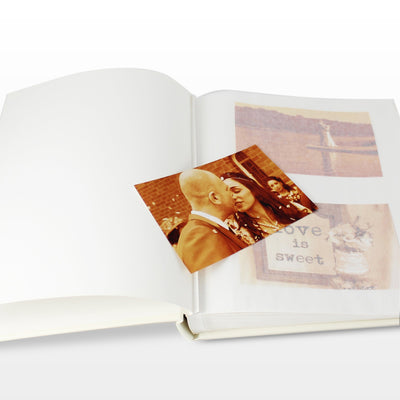 Personalised Rustic Wedding Traditional Album