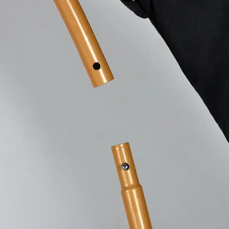 Gold Party Decor Arch Stand (1PCS) - 4FT/5FT/6FT/6.6FT/7.2FT, Balloon Frame & Backdrop Bracket for Weddings