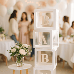 BABY Balloon Box Baby Shower Decoration