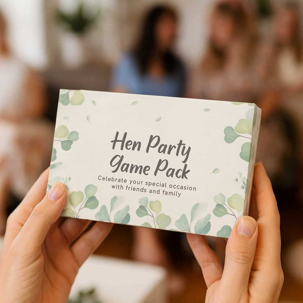8 Hen Party Games Bundle -  80 game pack  - 10, 20, 30 or 40 Guests Pack, Fun & Laughter for Bridal Event