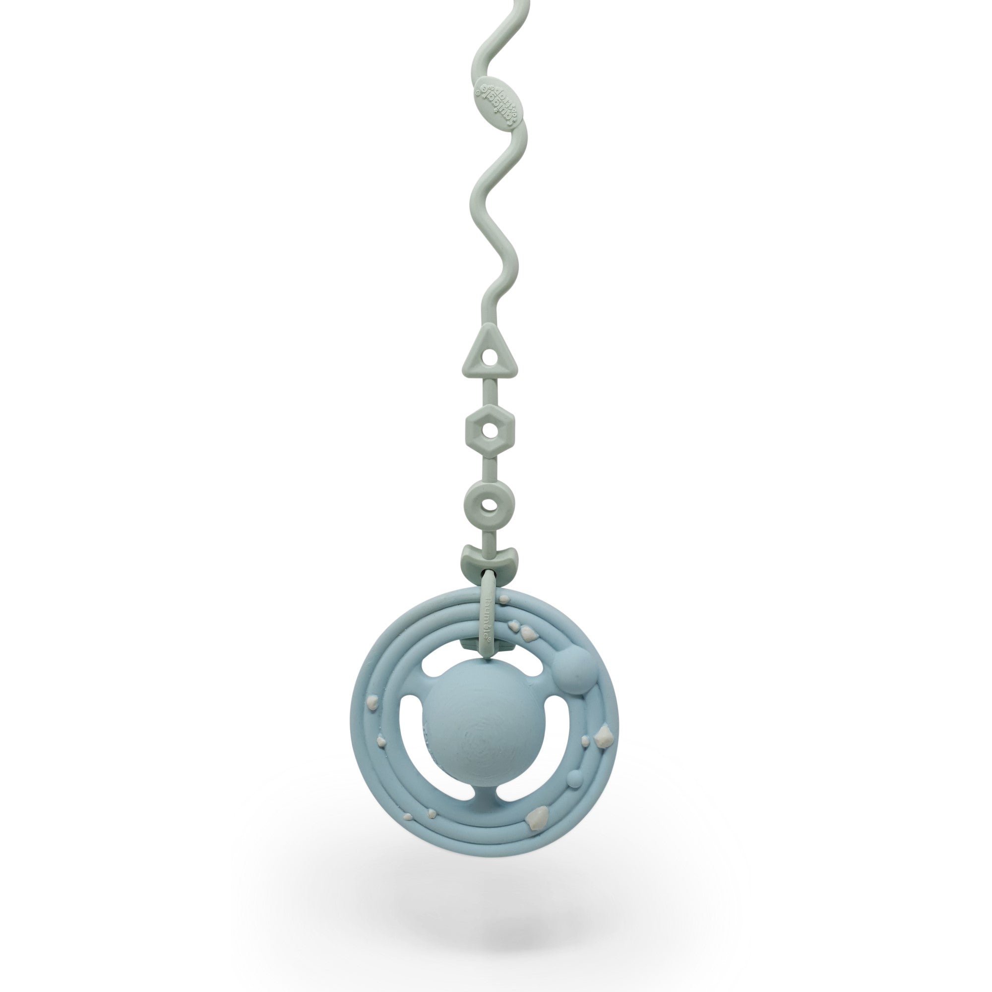 Squiggle Strap Ether Blue and Cool Grey