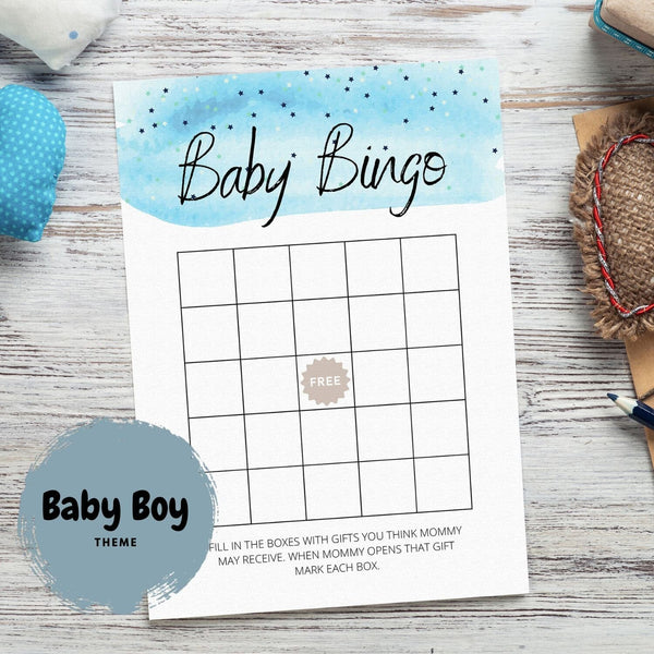 6 Baby Shower Games Bundle | 10 or 20 Guest Pack Bundle Forever Lily 