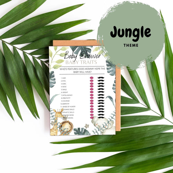 6 Baby Shower Games Bundle | 10 or 20 Guest Pack Bundle Forever Lily 